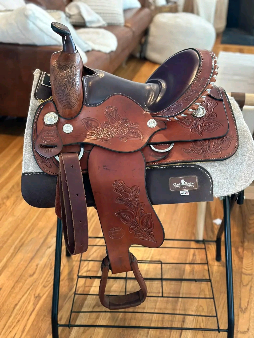 Selle western pour enfants 