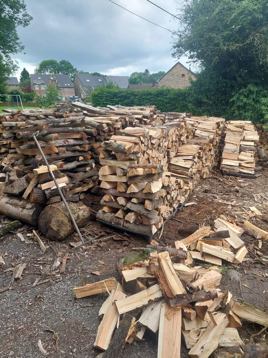 Firewood at 40 euros per cubic meter