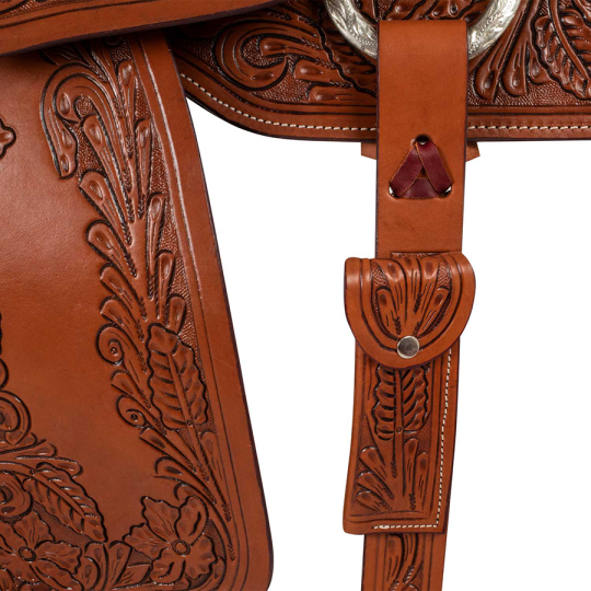 Selle western working ranch Classic Flower