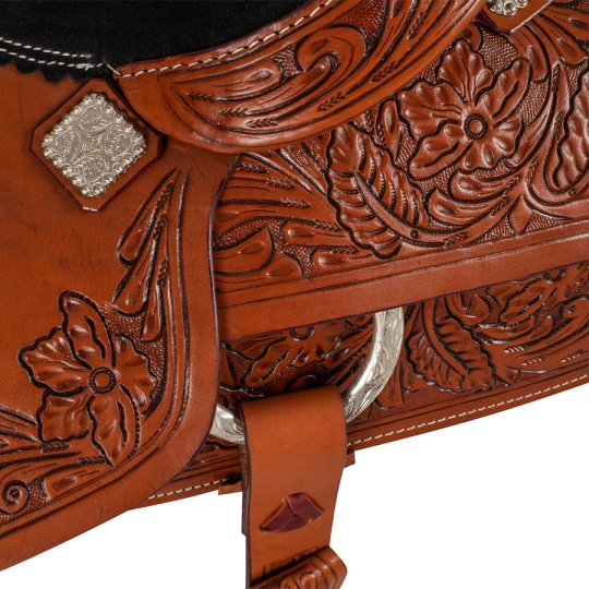 Selle western working ranch Classic Flower