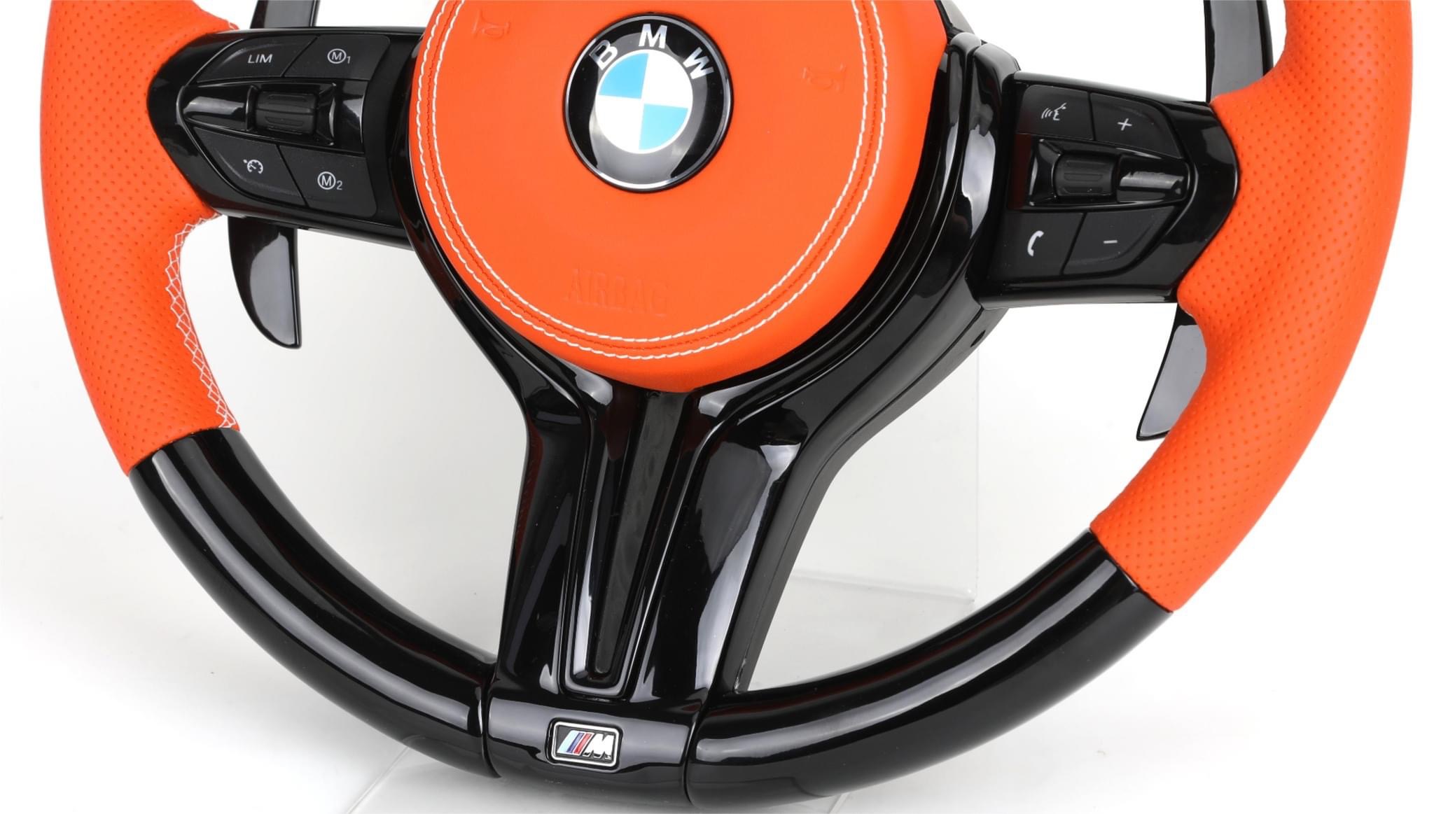 Piano Black M sport steering wheel for BMW