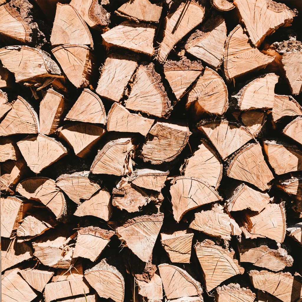 Firewood at 40 euros per cubic meter
